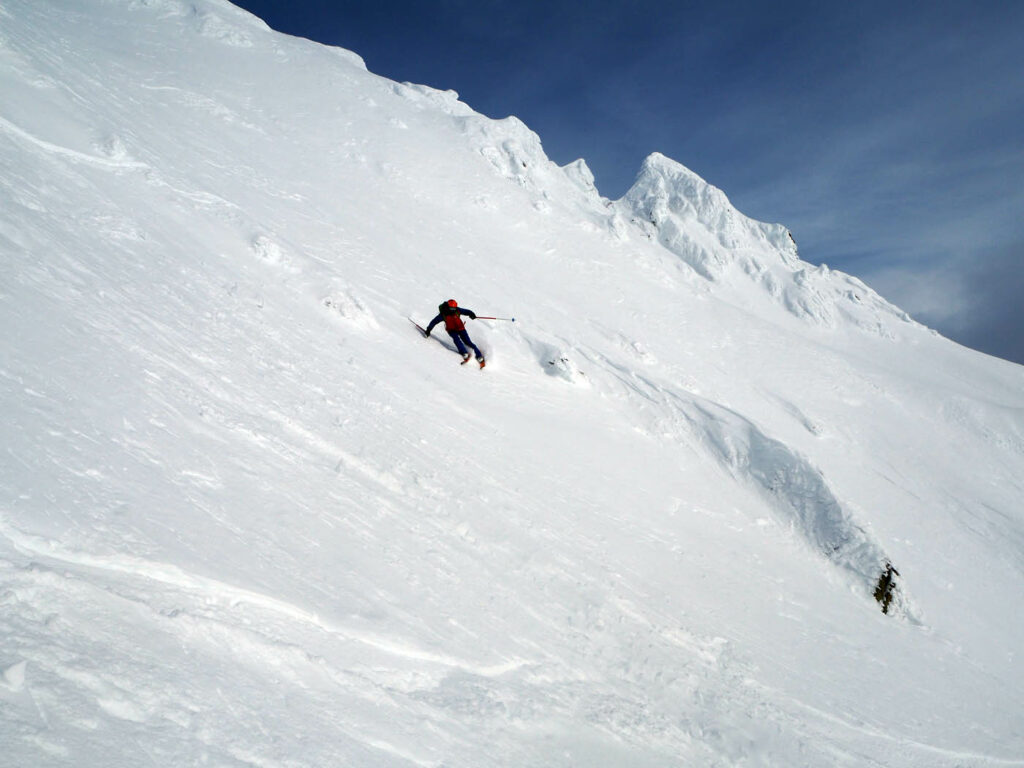 descente ski freeride